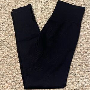 OQQ Ribbed Leggings